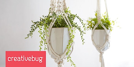 Make a Classic Macramé Plant Hanger primary image