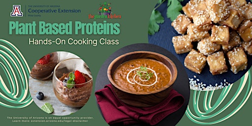 Plant Based Proteins Hands-On Cooking Class primary image