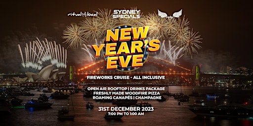 Sydney Specials - New Year's Eve Fireworks primary image