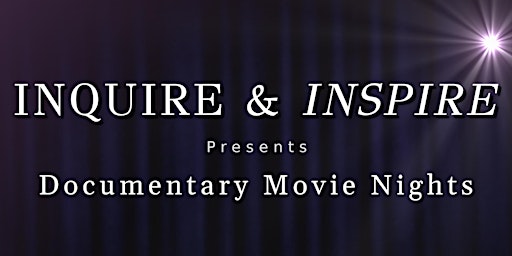 Imagem principal do evento Documentary Movie Night - May 2024