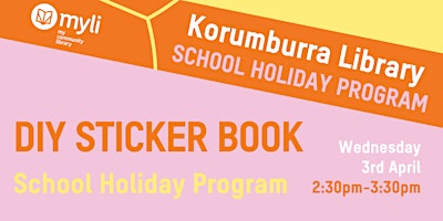 DIY Sticker Book at the Korumburra Library! primary image