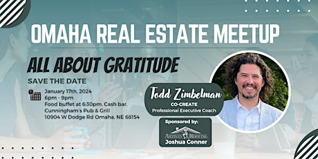 Omaha Real Estate January Meetup - All About Gratitude primary image