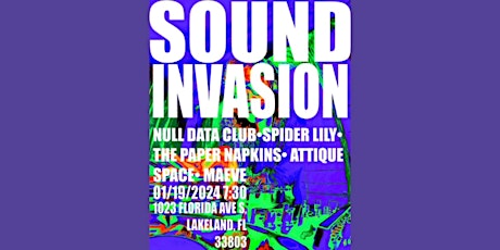 Image principale de Null Data Club, Spider Lily, The Paper Napkins, Attique Space, Maeve