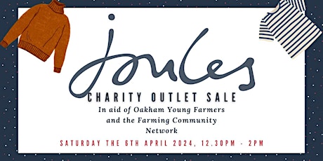 Joules Clothing Charity Outlet Sale