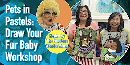 Immagine principale di Pets in Pastels: Draw Your Fur Baby Workshop 