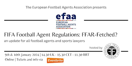 Imagen principal de FIFA Football Agent Regulations: FFAR-Fetched?