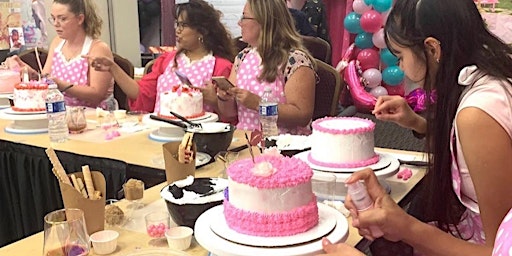 Image principale de Cake and Sip San Diego " Private Cake Decorating Session"