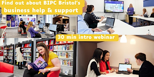 Imagem principal do evento Introduction to BIPC Bristol’s free business help and support
