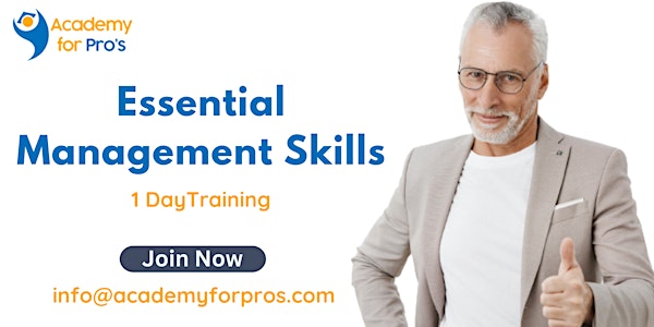 Essential Management Skills 1 Day Training in Riyadh