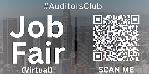 Imagem principal do evento #AuditorsClub Virtual Job Fair / Career Expo Event #LosAngeles
