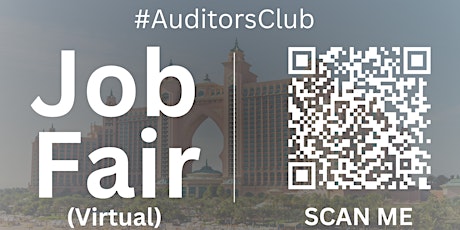 #AuditorsClub Virtual Job Fair / Career Expo Event #PalmBay