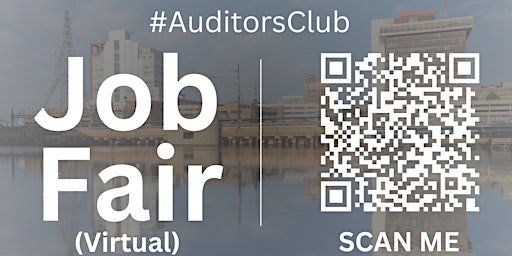 Imagem principal do evento #AuditorsClub Virtual Job Fair / Career Expo Event #Bridgeport