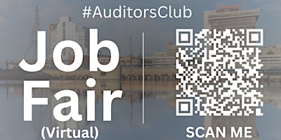 Primaire afbeelding van #AuditorsClub Virtual Job Fair / Career Expo Event #Bridgeport