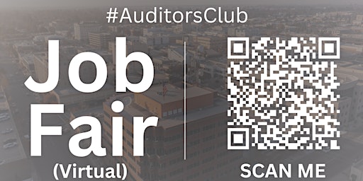 Primaire afbeelding van #AuditorsClub Virtual Job Fair / Career Expo Event #Bakersfield