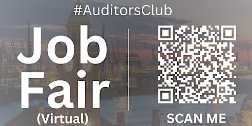 Imagem principal de #AuditorsClub Virtual Job Fair / Career Expo Event #NorthPort
