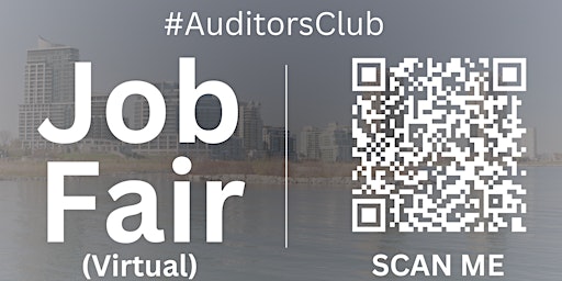 Imagem principal do evento #AuditorsClub Virtual Job Fair / Career Expo Event #Riverside