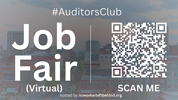 #AuditorsClub Virtual Job Fair / Career Expo Event #Chattanooga