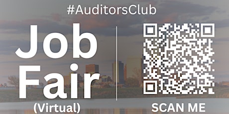 #AuditorsClub Virtual Job Fair / Career Expo Event #Oklahoma