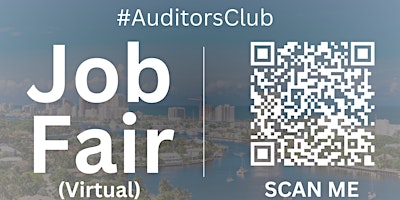 Imagem principal de #AuditorsClub Virtual Job Fair / Career Expo Event #CapeCoral