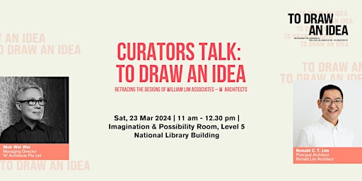 Curators Talk: To Draw An Idea Exhibition primary image