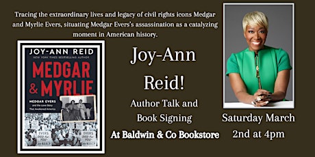 Joy-Ann Reid Author Talk and Book Signing primary image