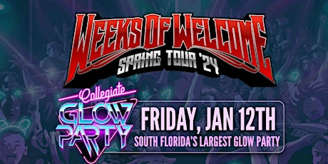 Weeks of Welcome: Collegiate GLOW Party @ Flamingo Room FTL primary image