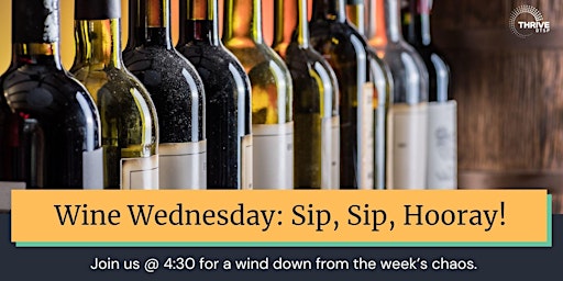 Imagen principal de Thrive's Wine Wednesday