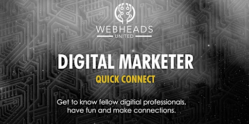 Hauptbild für Digital Marketer Quick Connect Networking
