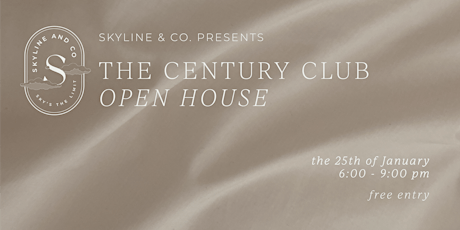 The Century Club Open House primary image