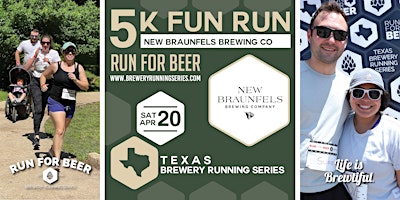 Immagine principale di 5k Beer Run x New Braunfels Brewing | 2024 Texas Brewery Running Series 