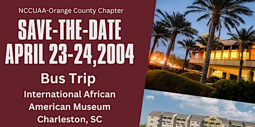 Imagem principal do evento IAAM Bus Trip to Charleston, SC