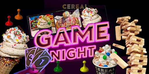 Imagem principal do evento Thursdays Game Night at Cereal and Cream!