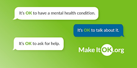 Make It OK to Talk About Mental Health and Illnesses