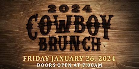 COWBOY BRUNCH @ THIRSTY HORSE SALOON primary image
