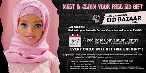 Hauptbild für All Children-Meet & Claim your gifts @ Eid Bazaar 2024