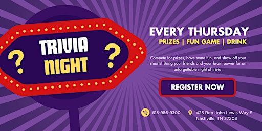 Primaire afbeelding van TRIVIA NIGHT