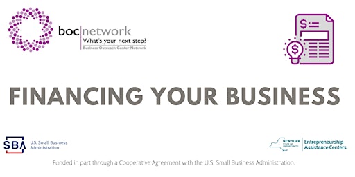 Immagine principale di Financing Your Business 