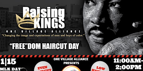 Hauptbild für MLK DAY OF SERVICE "FREE"DOM HAIRCUT DAY!