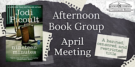 Books & Company Afternoon Book Group April 2024 Meeting