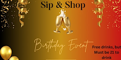 Sip and Shop primary image