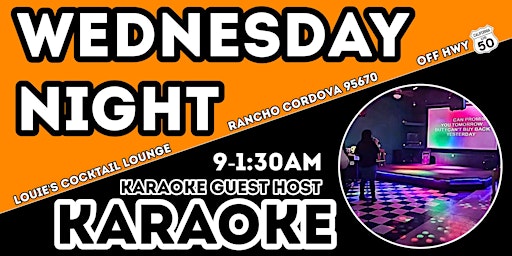 Wednesday Night Karaoke At Louie's Cocktail Lounge  primärbild