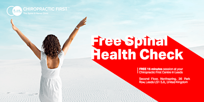 Free Spinal Health Check At Our Leeds Clinic primary image