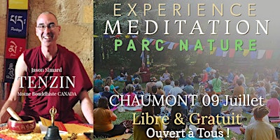 Imagem principal do evento CHAUMONT | Méditation Nature | Moine Bouddhiste Canadien (GRATUIT)