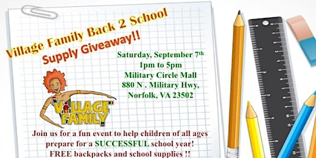 Village Family and Partners Back2School Expo  primary image