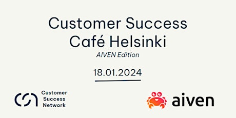 Customer Success Cafe Helsinki: Onboarding, best practices  primärbild