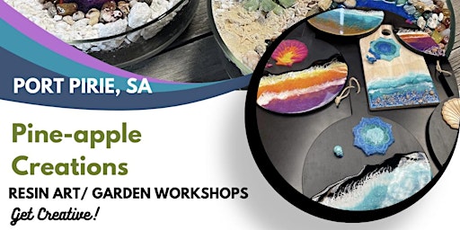 Imagem principal de Terrarium with resin pond workshop (PT PIRIE)