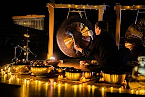 Hauptbild für Immersive Gong Bath Journey, Pure Energy Sound Healing with Linda