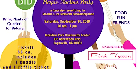 Quarters 4 Love - Purple Auction Party primary image