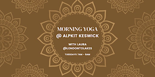 Imagen principal de Weekly yoga @ Alpkit Keswick