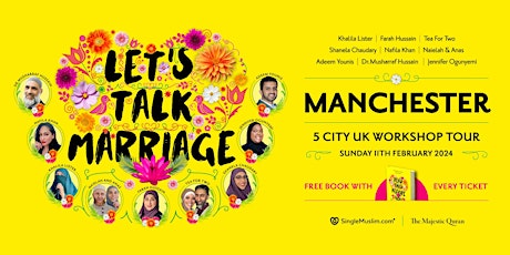 "Lets Talk Marriage"  Workshop - Manchester primary image